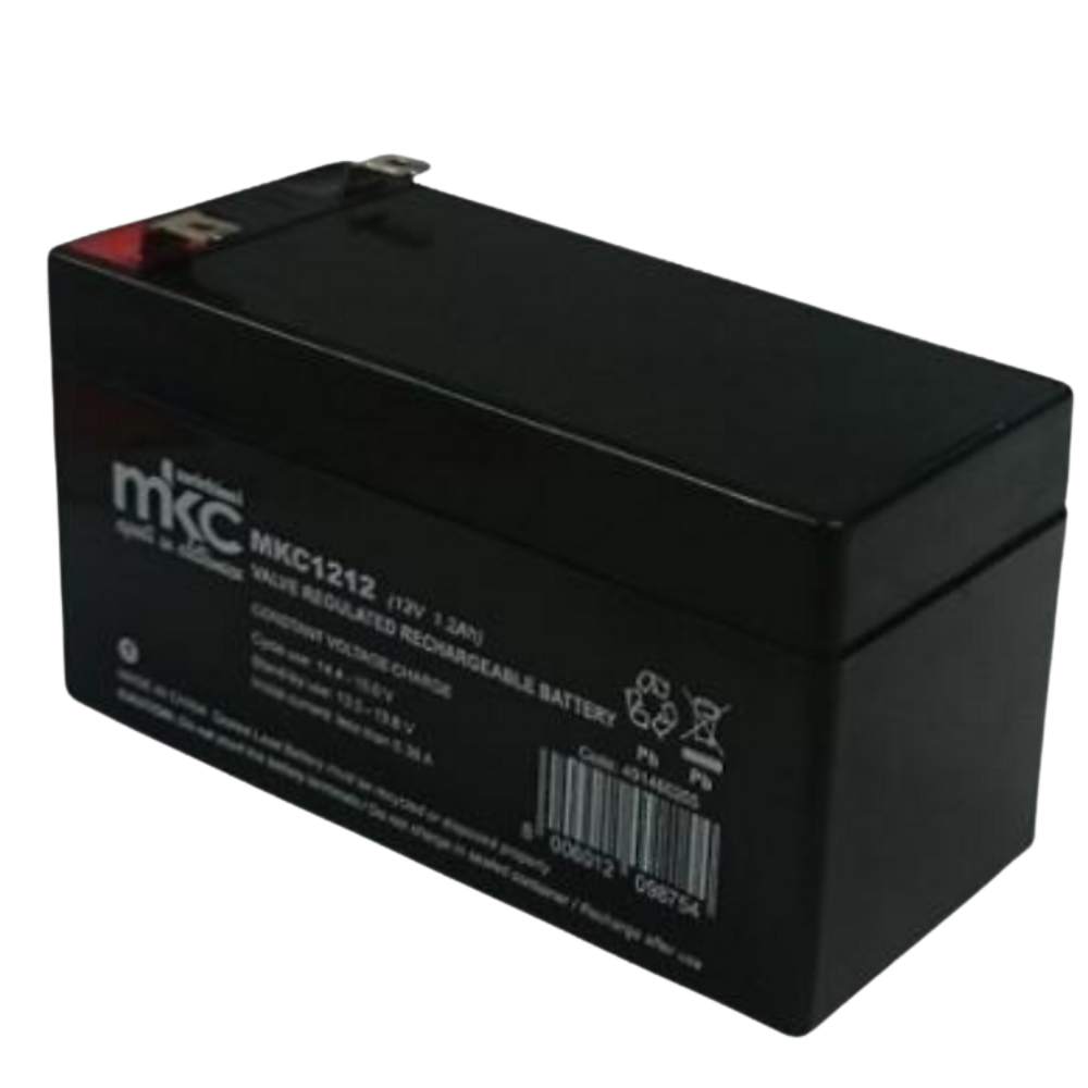 Batteria piombo 12 volt 1,3 ampere ricaricabile