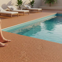 Pavimento drenante fai da te ciottoli in marmo e resina rosso verona 15,750 kg