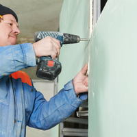 Lastra cartongesso innovativa ambienti umidi dimensioni 1200 x 2000 mm pareti