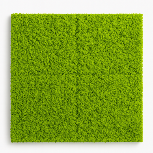 Pannello decorativo siepe artificiale interni esterni 50 x 50 x h3 cm muschio