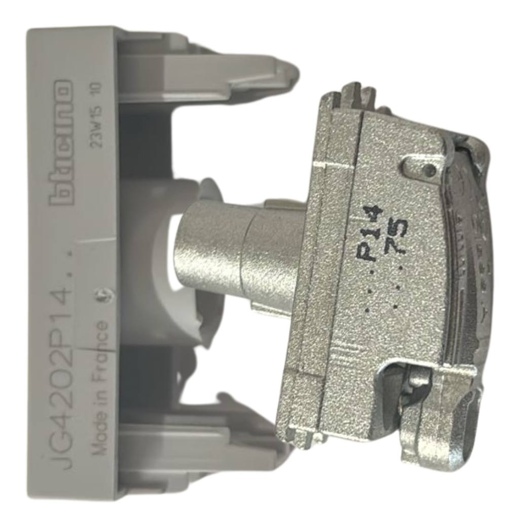 Bticino jg4202p14 matixgo presa coassiale passante 14 db