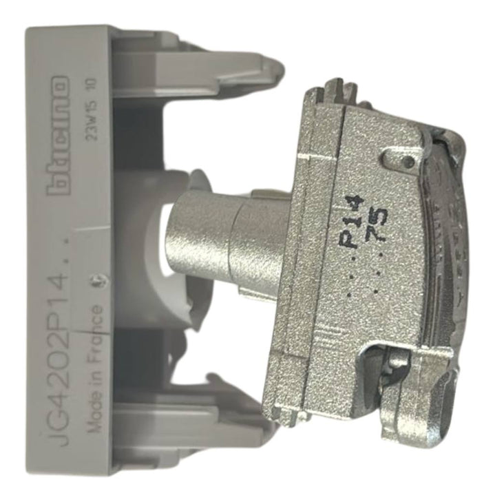 Bticino jg4202p14 matixgo presa coassiale passante 14 db
