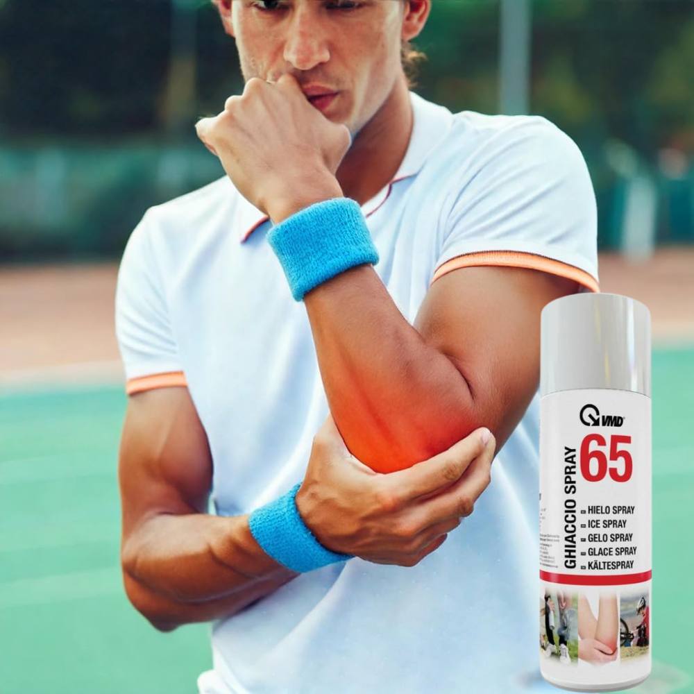 Vmd 65 ghiaccio spray 400 ml lenisce trauma contusioni dolore immediato
