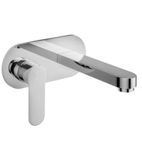 Miscelatore lavabo da parete oceania ad incasso ottone colore cromato bagno *** confezione 1