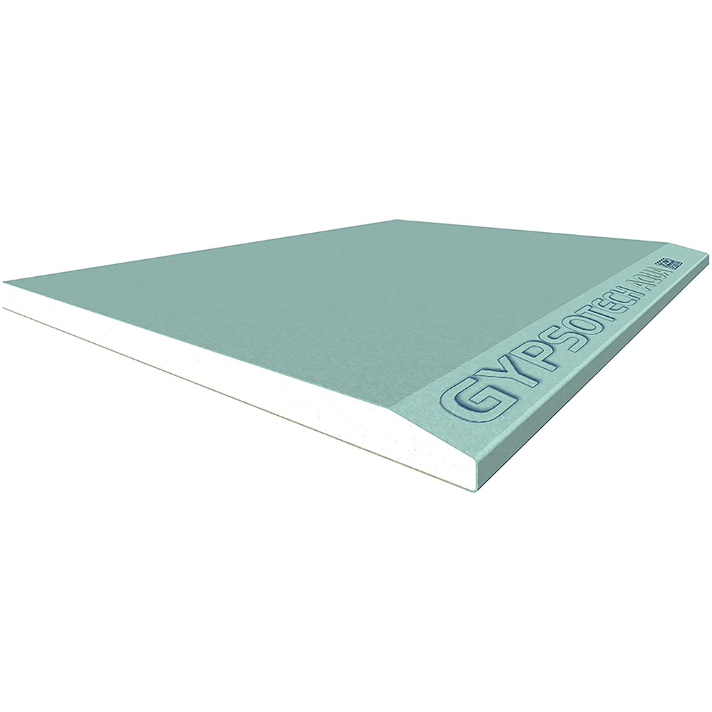 Lastra cartongesso gypsotech ba13 aqua h2 spazi umidi 120x200 cm fassa 10 pezzi