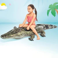 57551NP - Cavalcabile Vero Alligatore 170X86 Cm