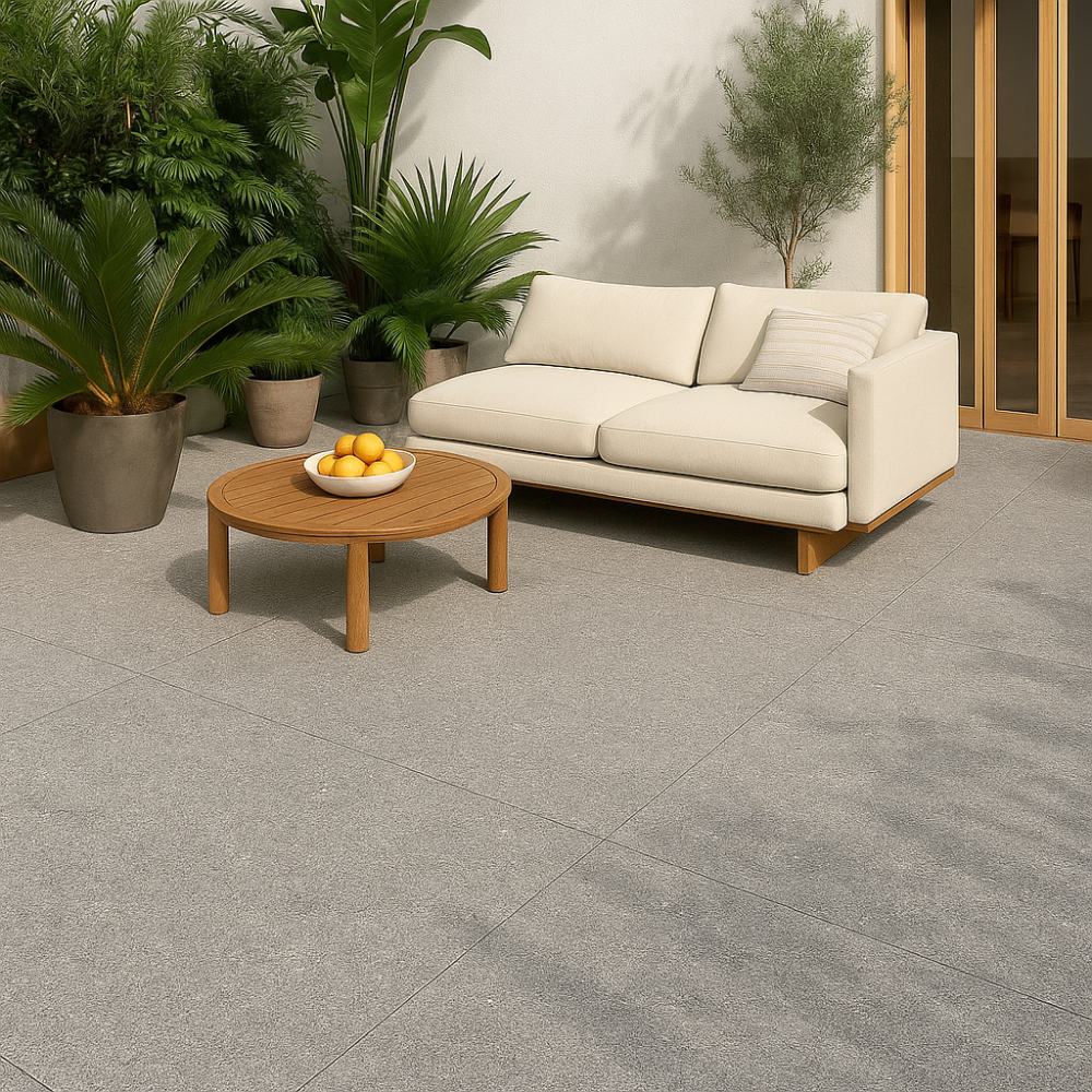 Piastrella gres porcellanato rettificata london grey s.agostino 60x120 cm 0,72m²