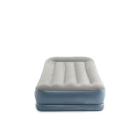 Intex 64116ND - Materasso Gonfiabile Singolo Pillow Rest Mid-Rise Autogonfiante, 99x191x30 cm