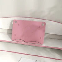 Set Scrivania per Bambini con Sedia Regolabile in Altezza e Piano Inclinabile, Età 6-12 Anni, Rosa