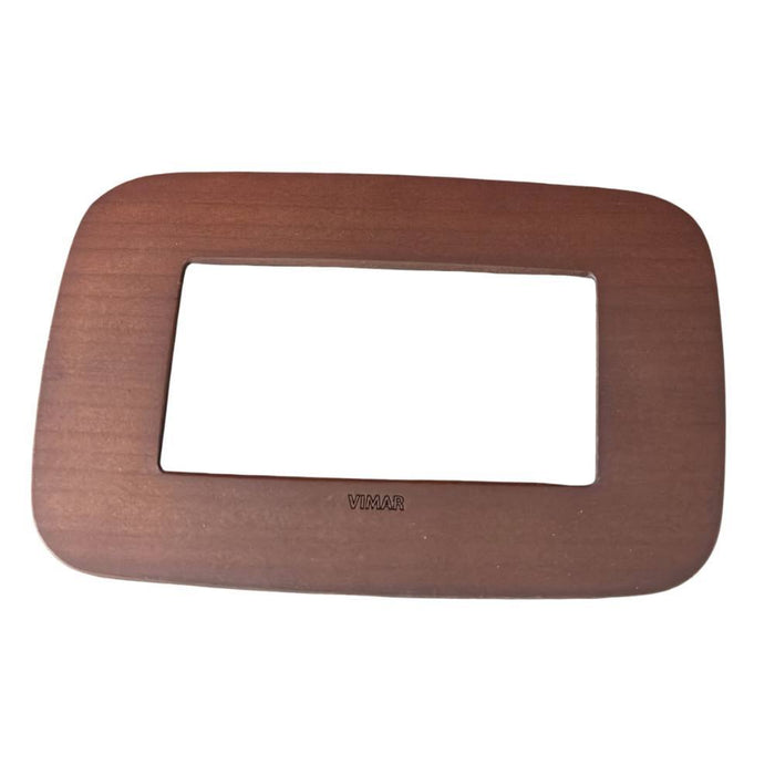 Vimar 19684.52 arkè placca round 4m legno serie civile design naturale italiano