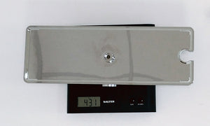 Colonna doccia con saliscendi e soffione in ottone cromato