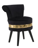 Sedia Mini Paris New Nero Ø Cm 47X64