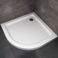 Piatto Doccia 80x80x5 cm Semicircolare Abs mod. Selene