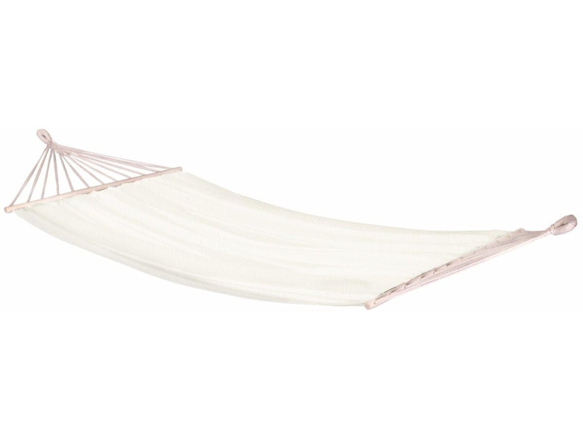 Amaca La Siesta Barra Singola 300cm Poliestere Blu e Bianco da Esterno