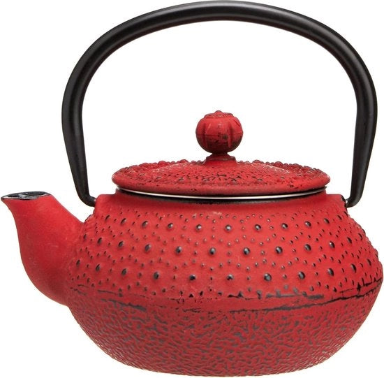 Tazza per il tè in acciaio inox - Hanoi - 03 litri - Interno smaltato - Adatto per induzione