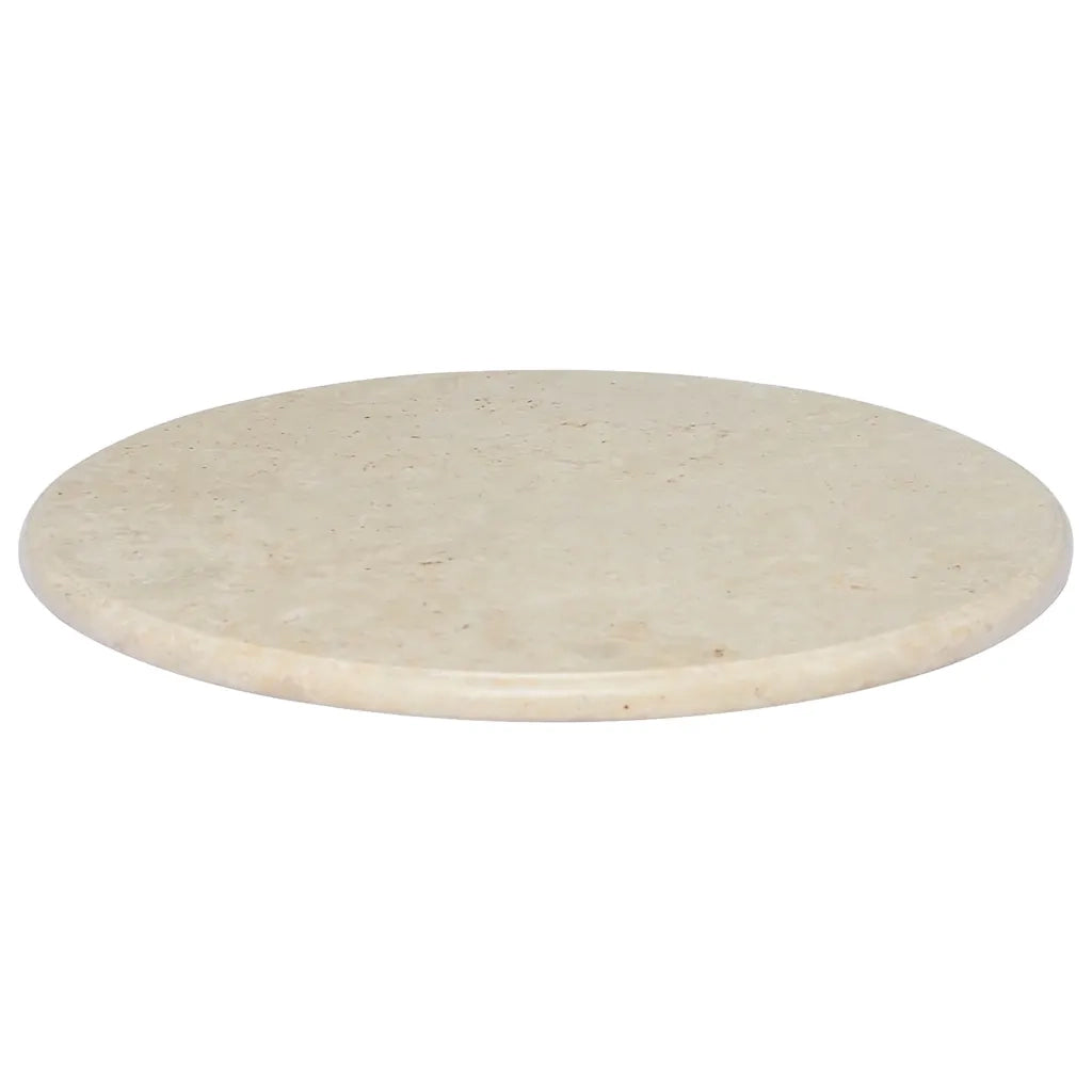 Piano per Tavolo Crema Ã˜60x2,5 cm in Marmo cod mxl 55866