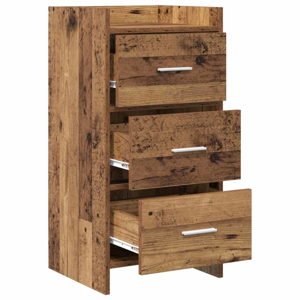 Credenza Legno antico 40 x 36 x 80 cm Legno ingegnerizzato 8011065