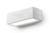 GES961C-  APPLIQUE LED 3000K 517LM 10W ALLUMINIO IP65 BIANCO 18CM