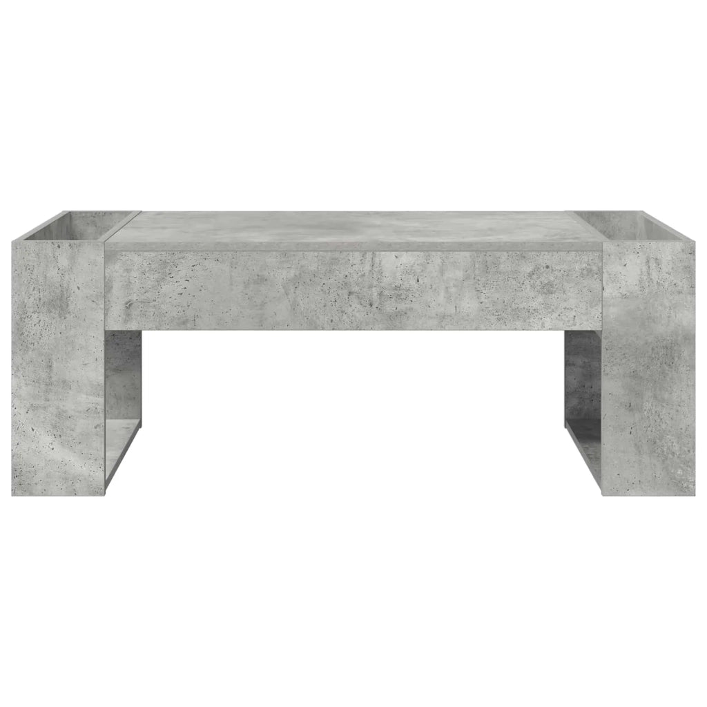 Tavolino da salotto Grigio cemento 110 x 50 x 41 cm
