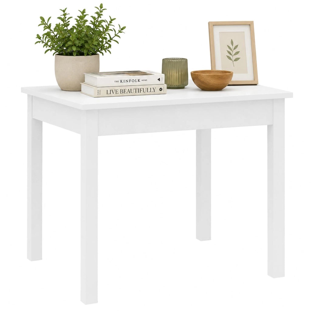 Lofaka, Tavolo Fisso 4 Posti, 80x80x76h cm Bianco