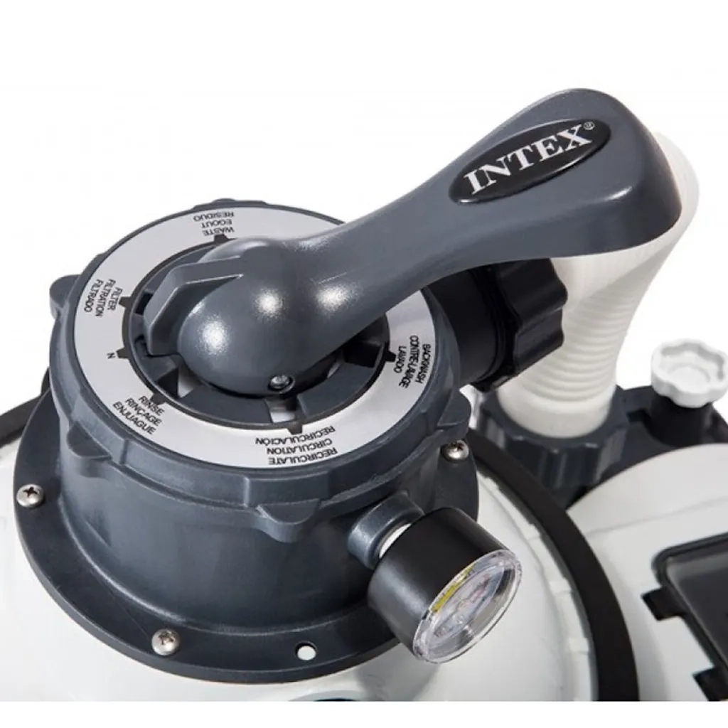 INTEX Pompa con Filtro a Sabbia Krystal Clear 26644GS 4,5 m³/h 91586