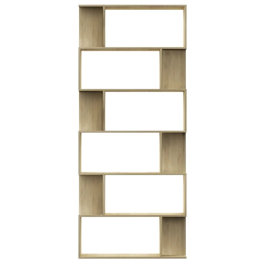Divisorio-Paravento Rovere Sonoma 80x24x192 cm Legno Ingegnerizzato