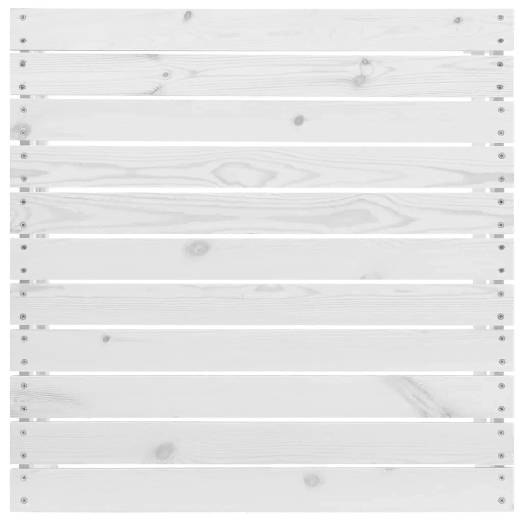 Set di mobili da giardino mobili da esterno 7 pezzi bianco legno di pino massiccio 02_0017358