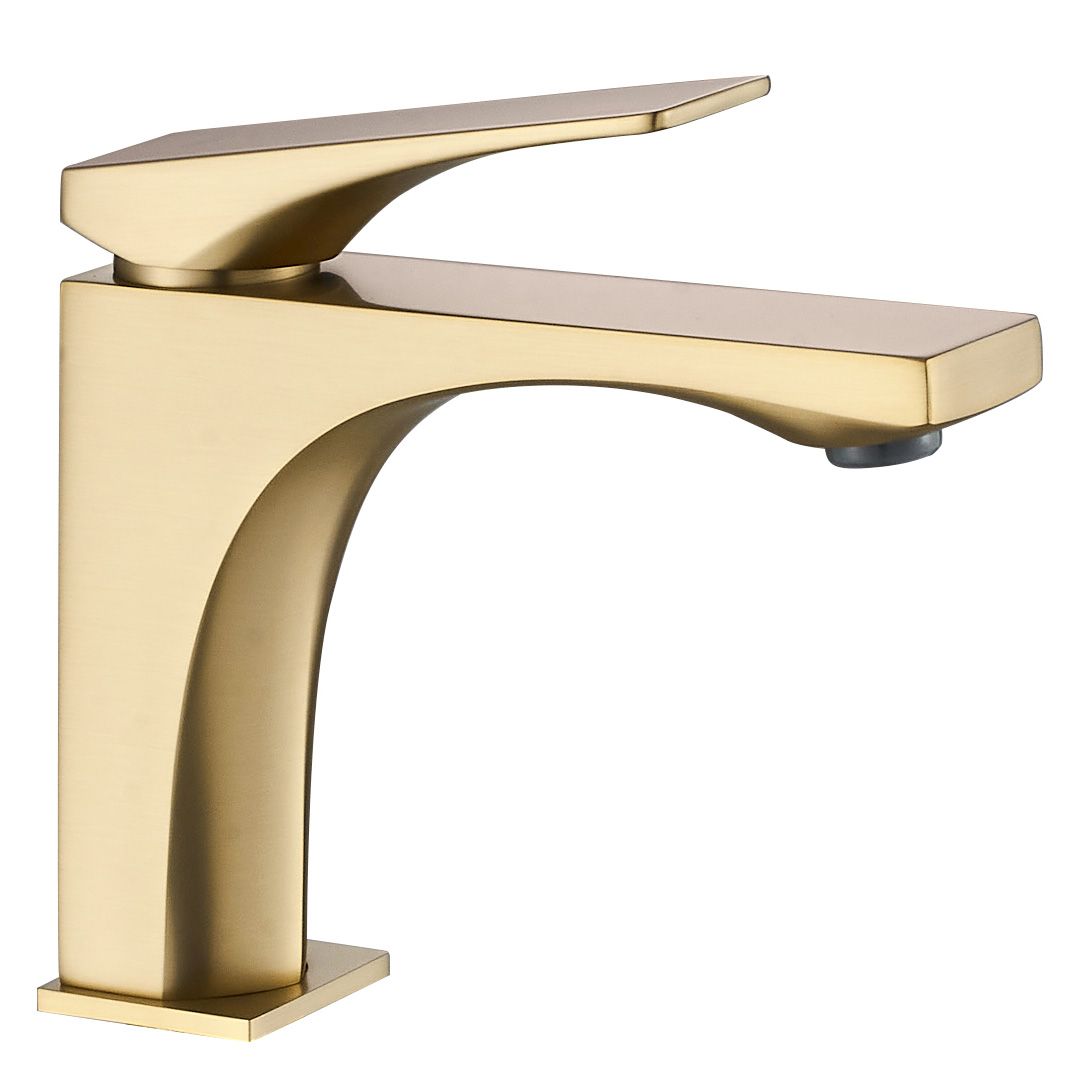 Rubinetto Da Lavabo Rea Joe Brush Gold Low