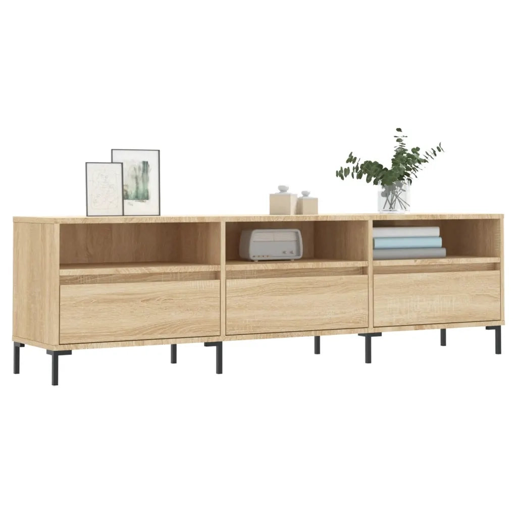 Mobile TV | Armadietto TV | Mobile Porta TV Rovere Sonoma 150x30x44,5 cm Legno Multistrato