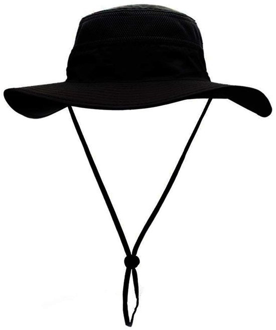 Cappello da pesca impermeabile - Cappello da sole uomo/donna - Protezione UV - Cintura elastica regolabile - Regolazione della fascia da 56-60 cm - Aperture di ventilazione