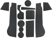 Matte antiscivolo per console centrale, 10 pezzi, per auto Golf 8, anni 2020-2024, modello MK8, accessori per auto Golf 8, mattoncini in gomma per console centrale, 10 pezzi, colore nero.