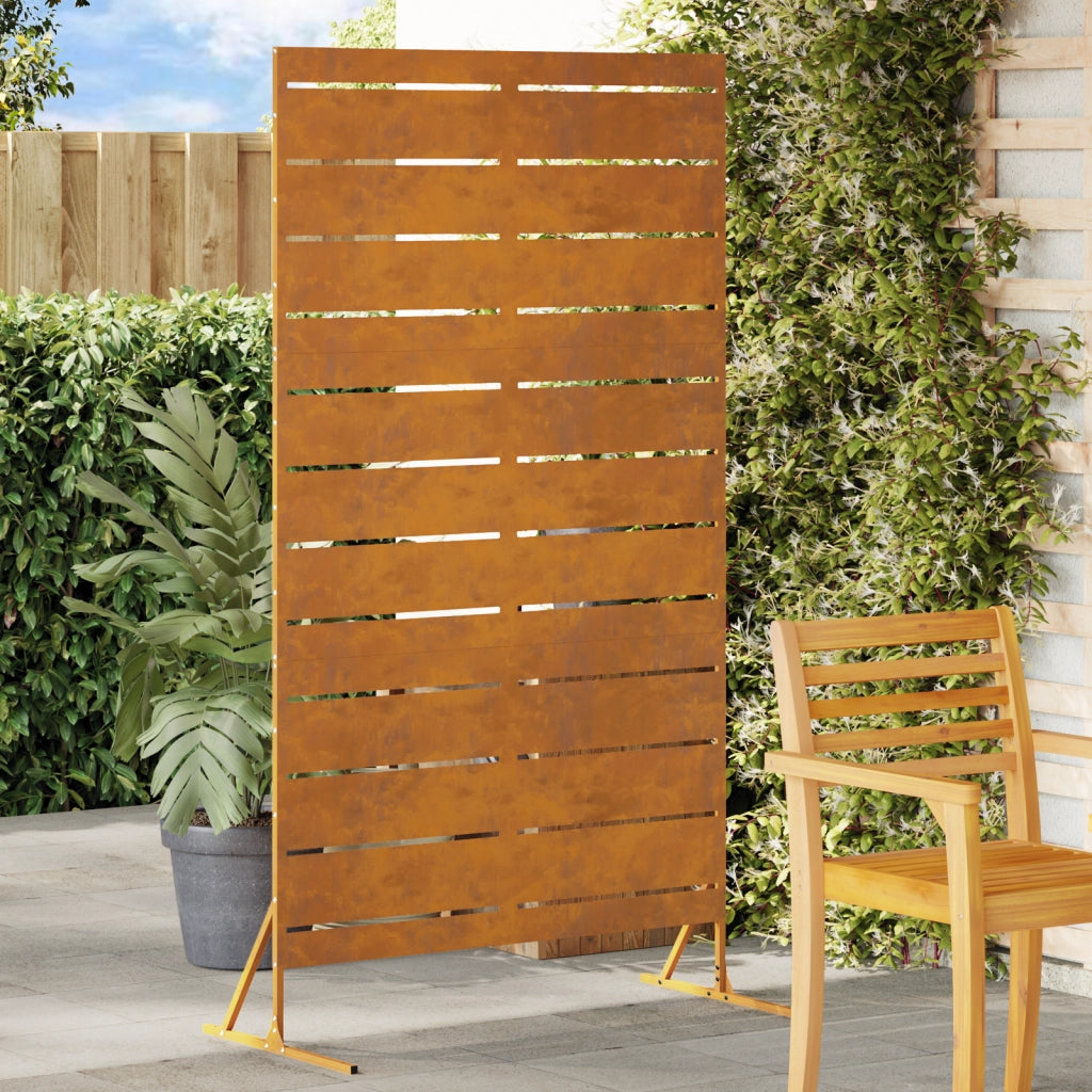 Schermo Privacy 180 cm Acciaio Resistente agli Agenti Atmosferici