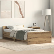 Giroletto senza Materasso Rovere Artigianale 75x190 cm