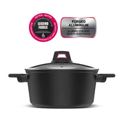 PENTOLA TAURUS KCK4024 D 24 CM CON COPERCHIO- 1,0 pz