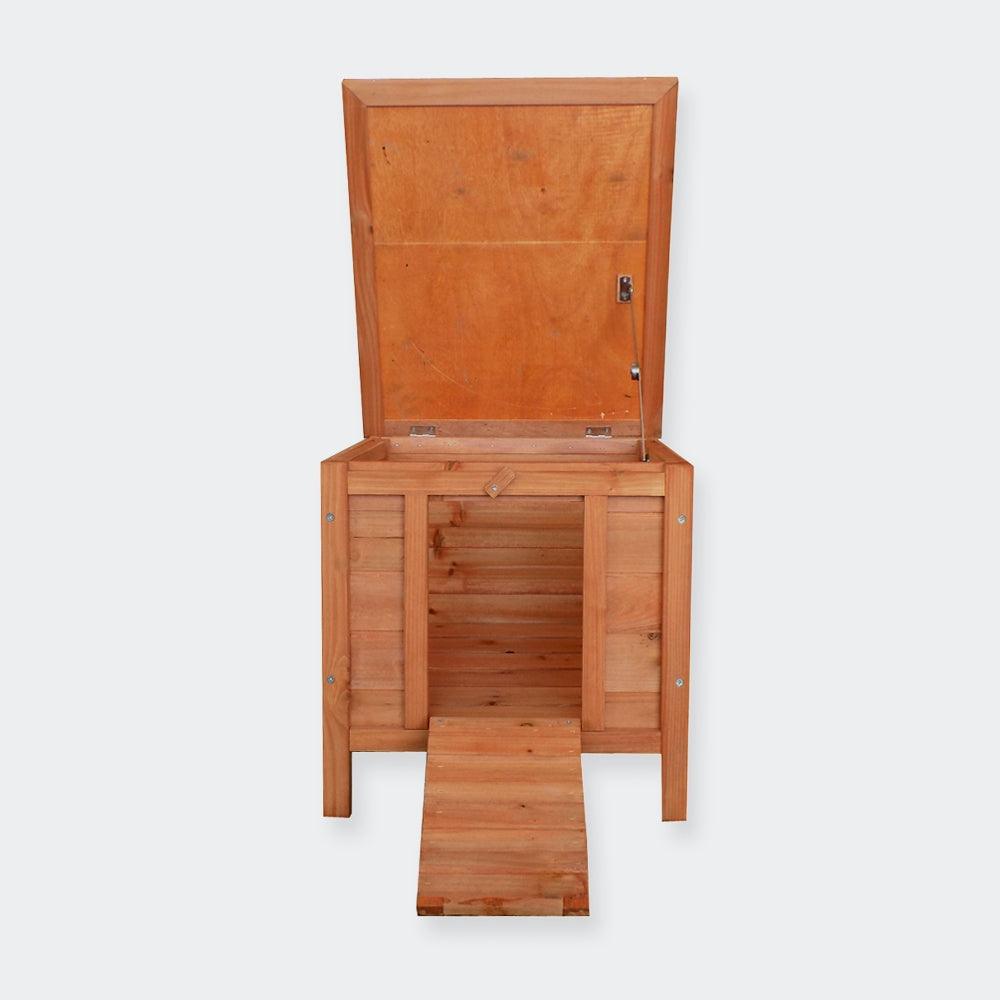 Conigliera per roditori, pollaio o altri piccoli animali in legno 420 x 515 x 430 mm 3716001
