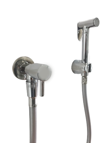 Kit wc bidet con doccetta completo in ottone