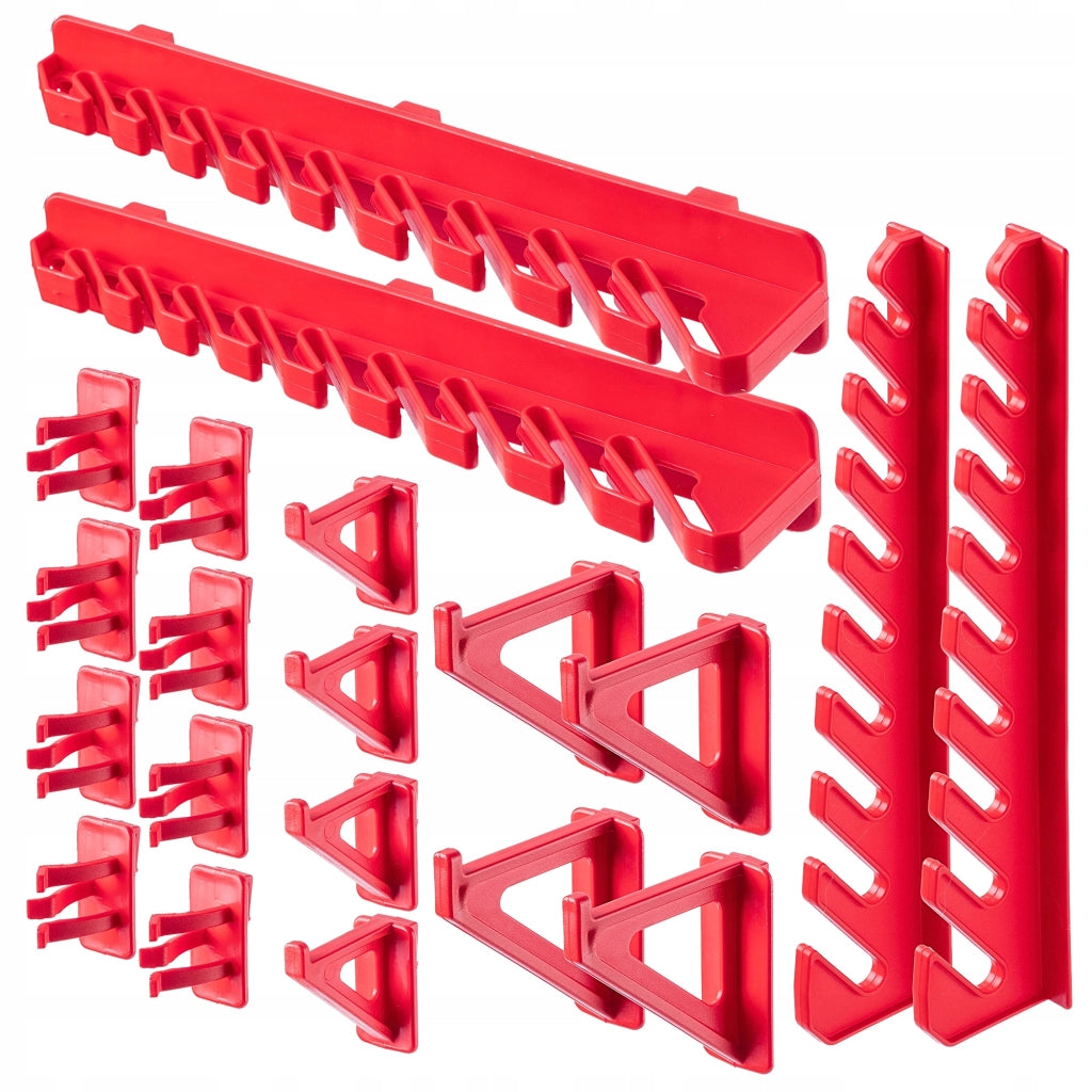 Pannello portautensili KADAX da parete per officina, 58x39 cm, 20 supporti, per garage e officina.