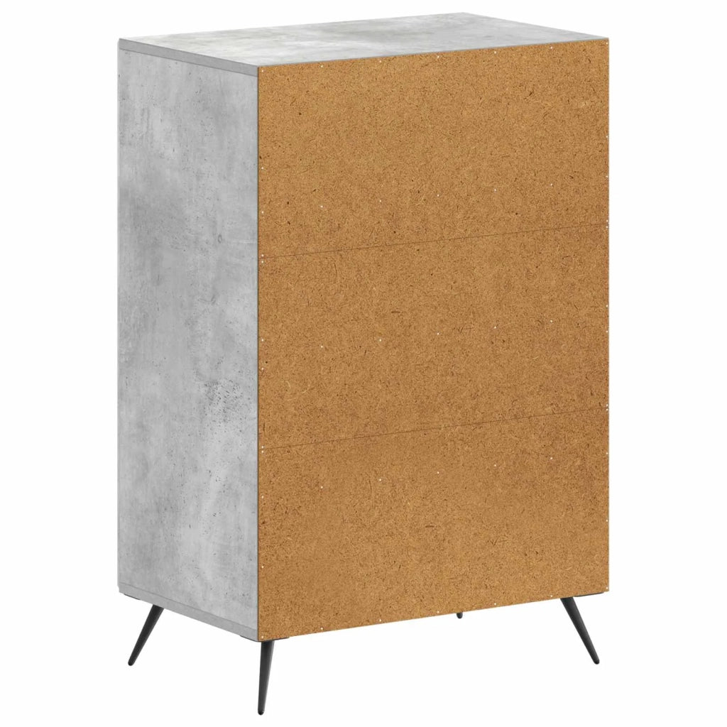 Mobile per scarpe BREDA 59,5 x 39,5 x 90 cm Grigio Cemento 897528