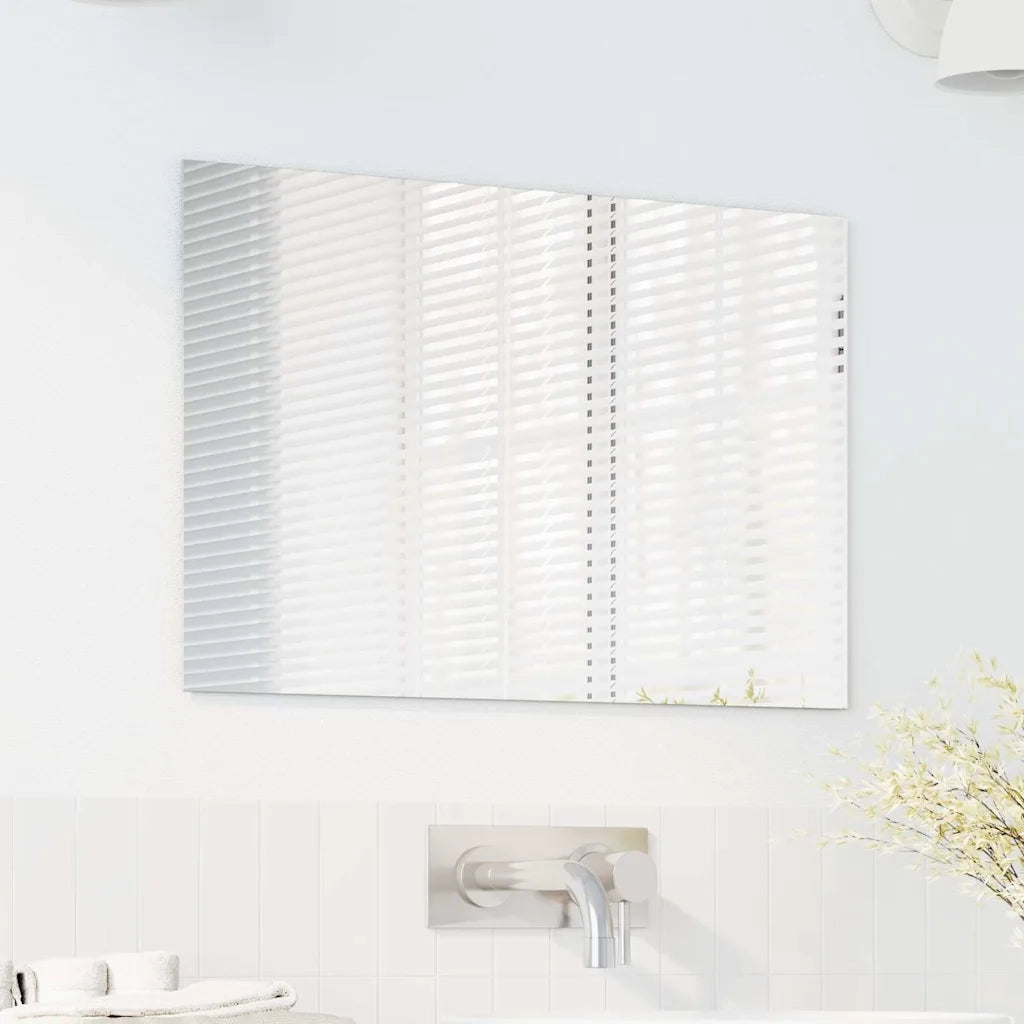 Specchio da parete Rettangolare 40 x 60 cm vetro temperato 42023023