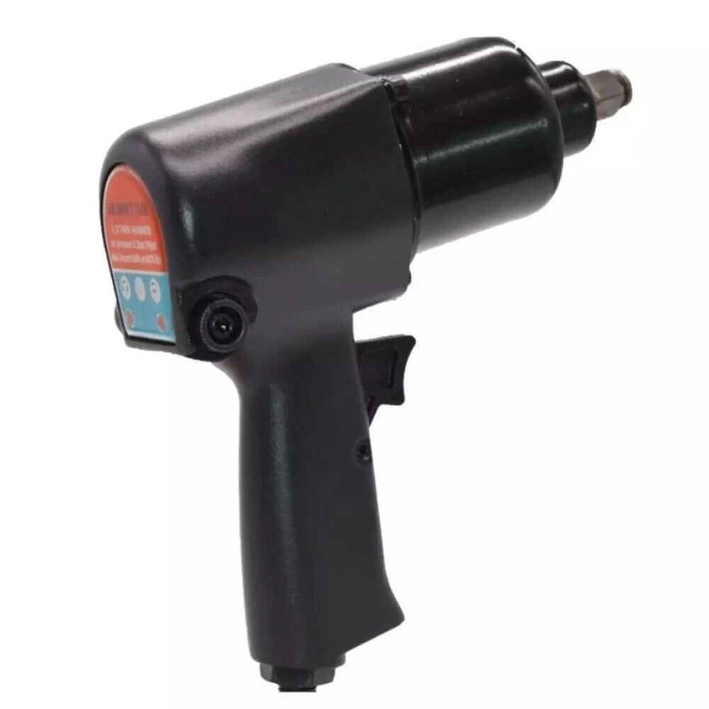 Trade Shop - Pistola Avvitatore Pneumatico Ad Aria 650nn 1/2" Con 10 Bussole Valigetta 88797 -
