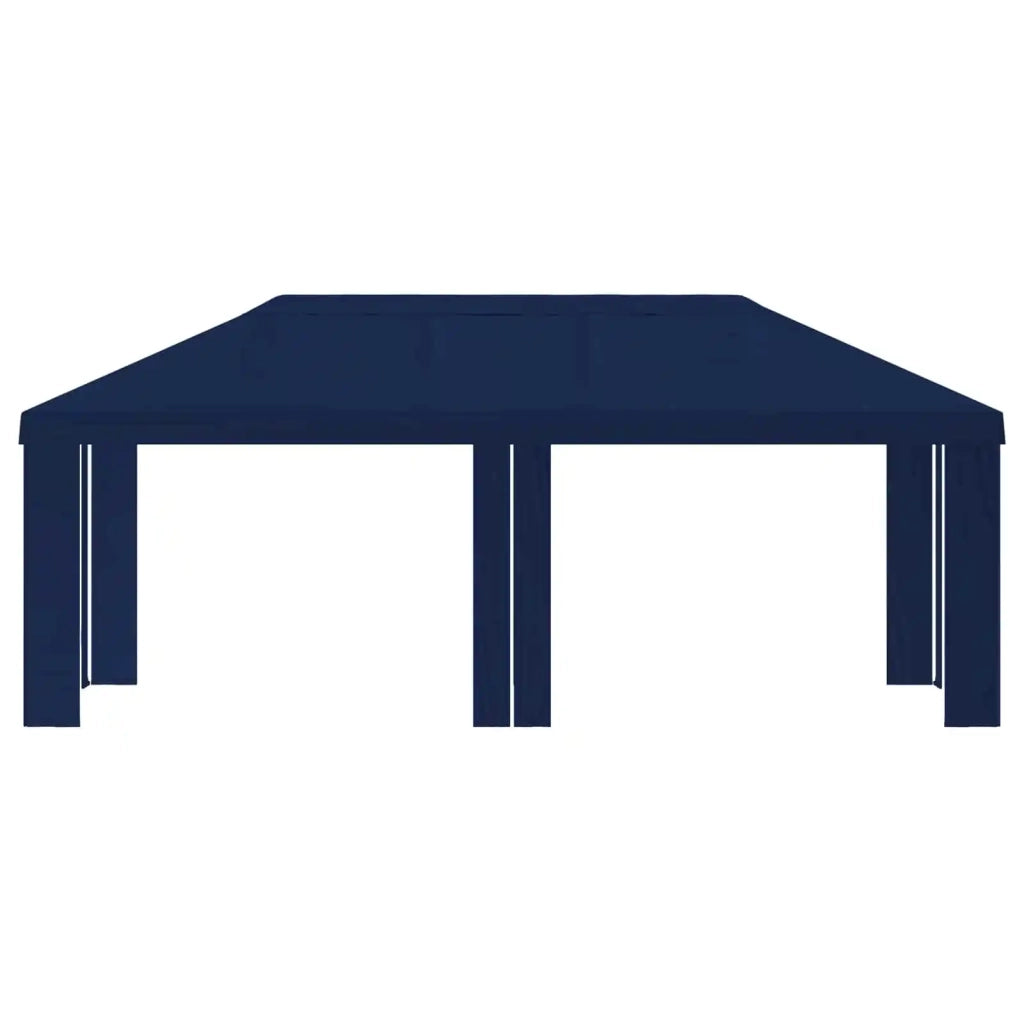 Copertura per Gazebo 6 x 3 m Blu Poliestere 190 900429