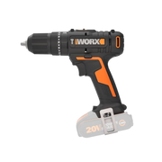 Trapano Avvitatore con Percussione WX370.9 20V 50Nm Mandrino 13mm per Foratura e Avvitatura - Worx