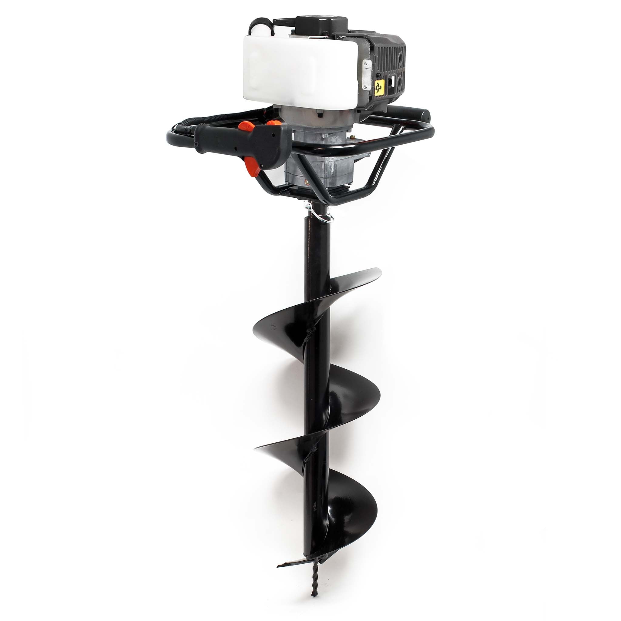 Mototrivella a benzina, motore a 2 tempi 1,9 cv 1,4kW 52ccm, con punta elicoidale Ø250mm