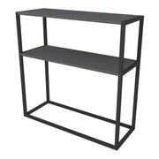 Tavolo consolle con superficie di appoggio 90 x 90 x 33,5 cm antracite 03_0008568