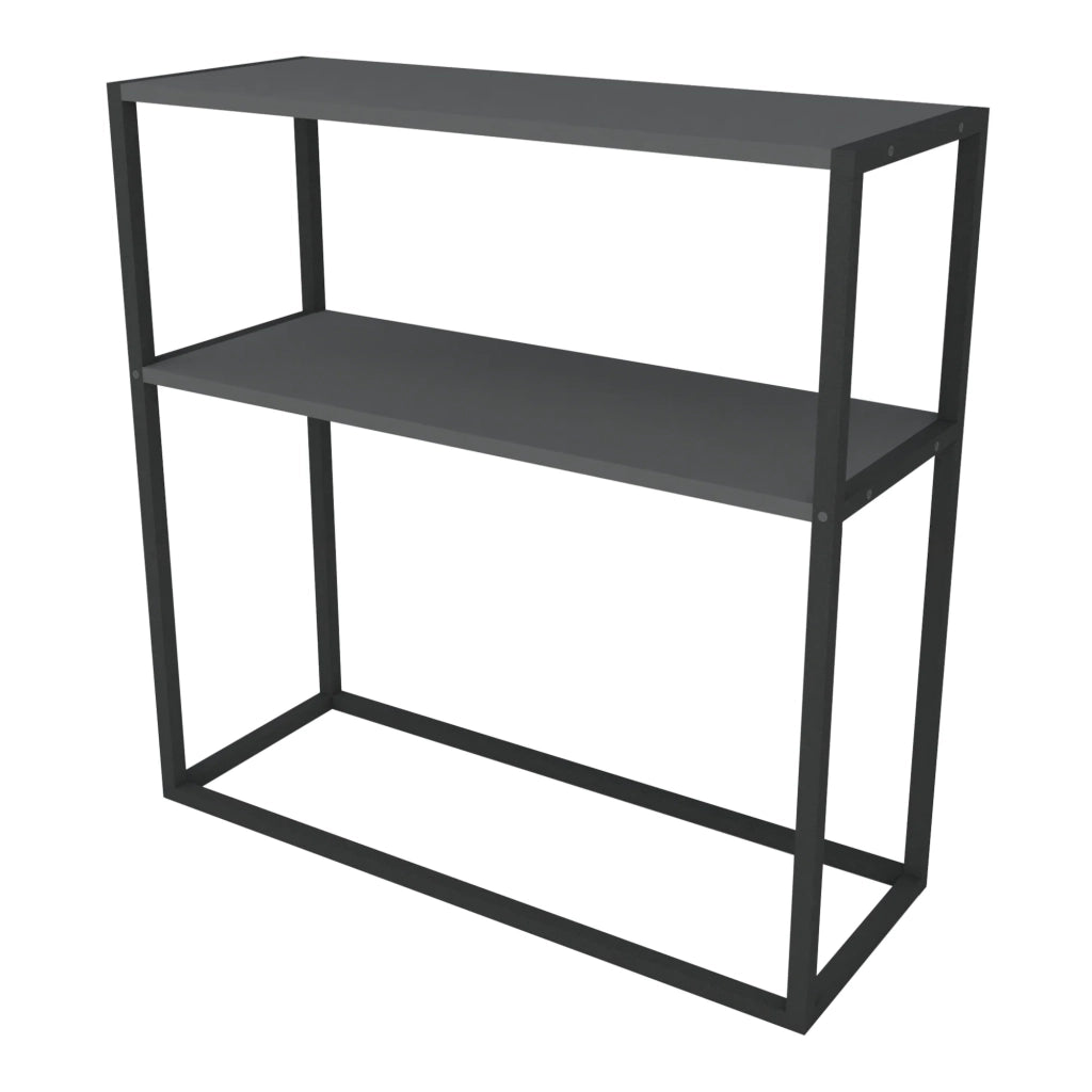 Tavolo consolle con superficie di appoggio 90 x 90 x 33,5 cm antracite 03_0008568