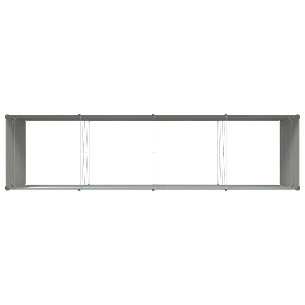 Fioriera Verde Pastello 195 x 100 x 45 cm Acciaio zincato