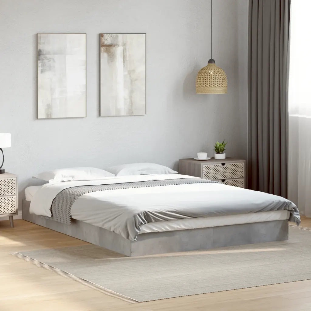 Giroletto Grigio Cemento 140x200 cm in Legno Multistrato