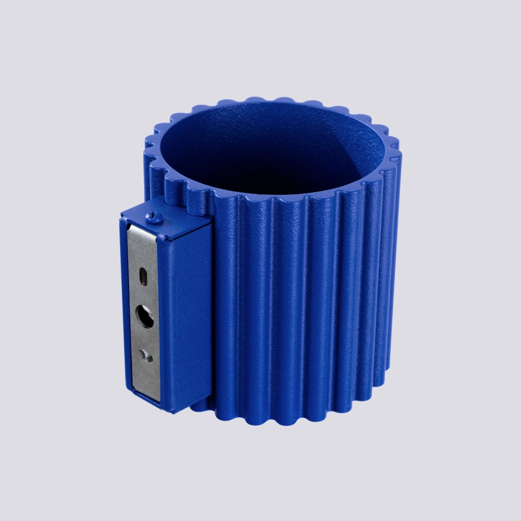 Applique moderna tubo ultramarina 10cm G9 su-giù Pure Lume