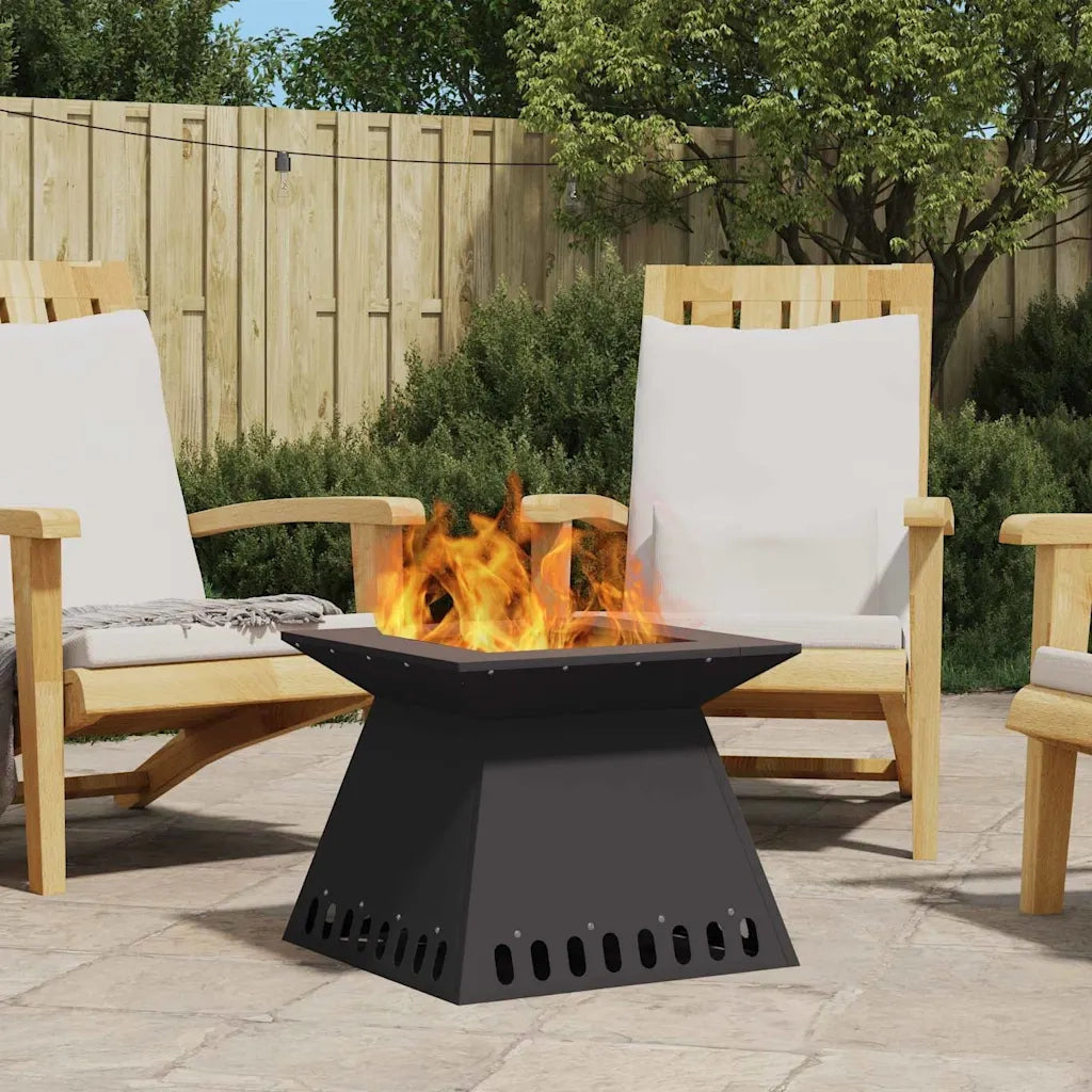 Focolare Nero 48 x 48 x 40 cm Acciaio CFW2204455