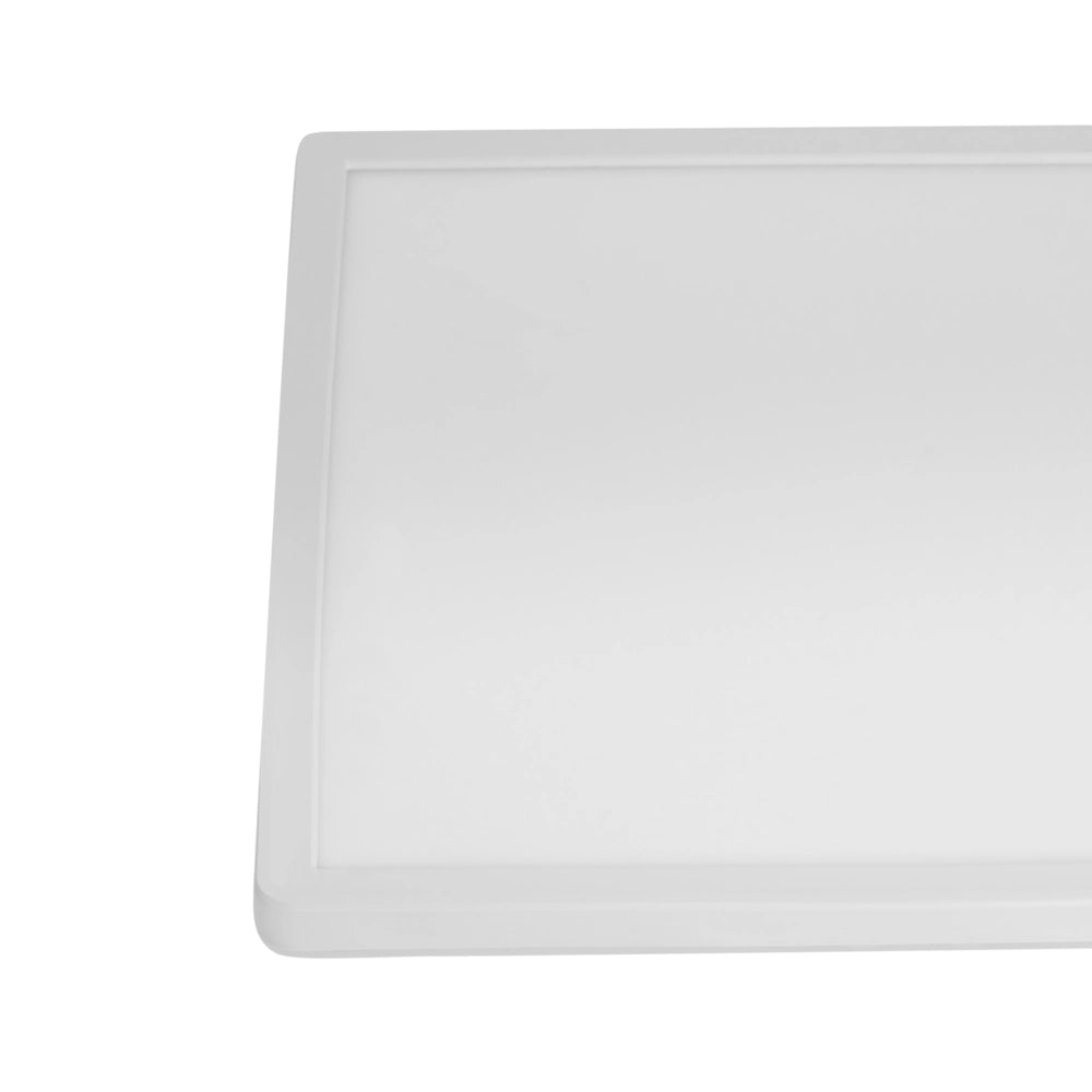 Plafoniera LED Bianco in Materiale Sintetico Quadrata 30 cm Pannello Luminoso LED a Filo Soffitto con Telecomando